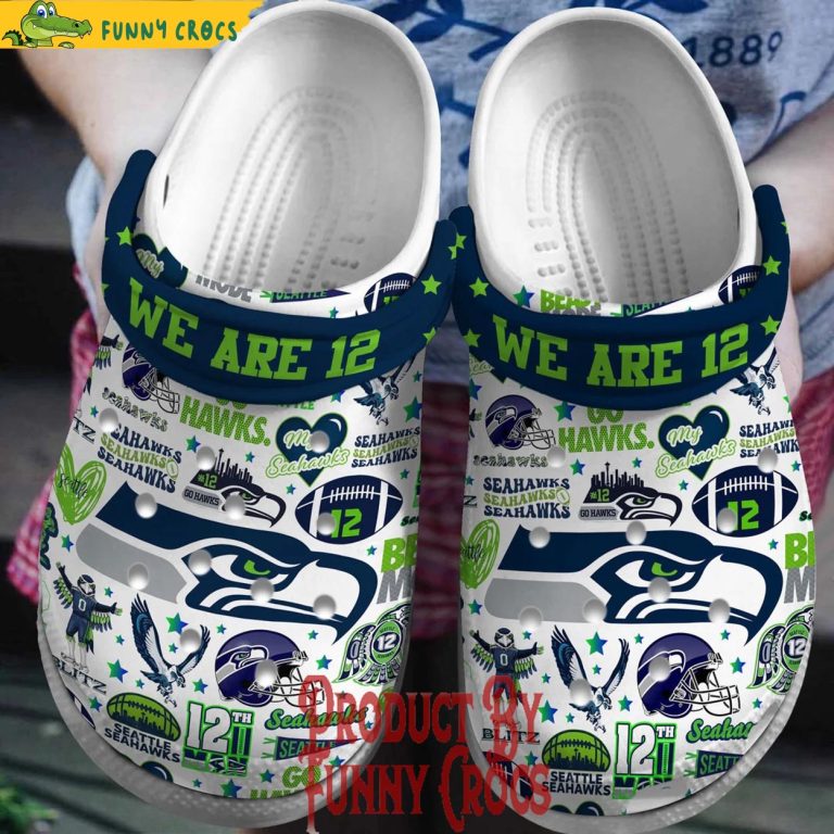 We Are Seahawks Crocs Discover Comfort And Style Clog Shoes With