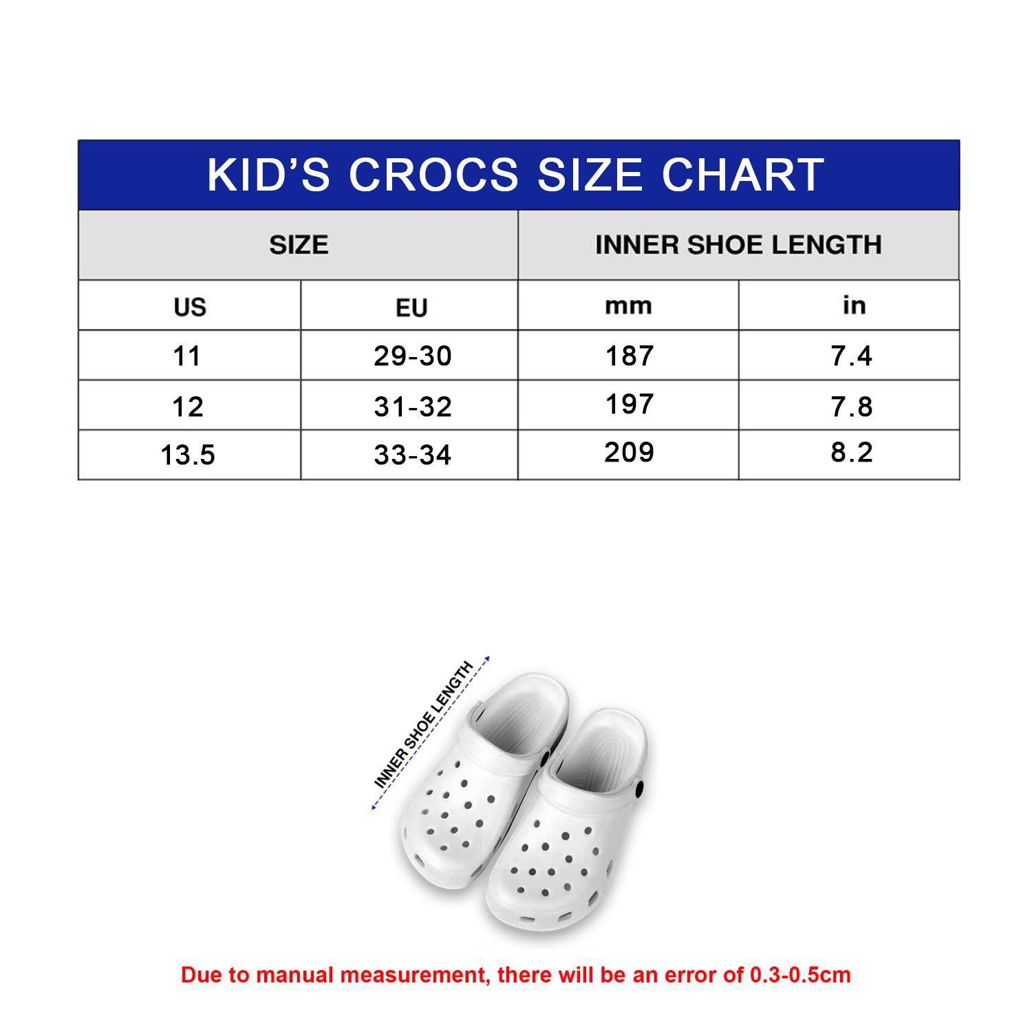 Kid Size Crocs