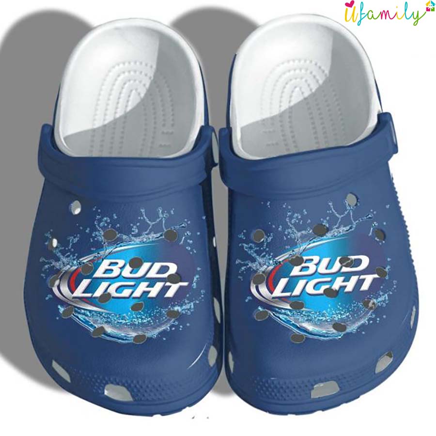 Bud Light Funny Bud Drinkin Beer Crocs
