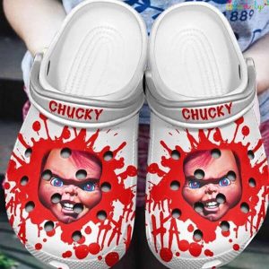 Chucky Bloody Horror Crocs Halloween