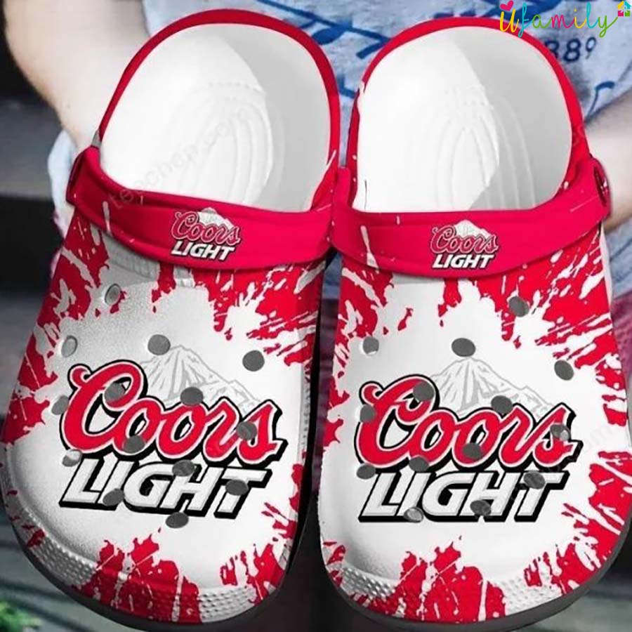 Coors Light Beer Crocs