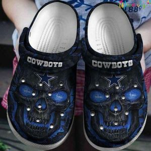 Dallas Cowboys Skull Crocs