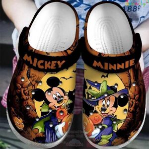 Disney Mickey Minnie Crocs Halloween