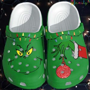 Grinch Christmas Crocs