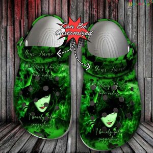 Personalized Best Witch Green Smoke Crocs Halloween