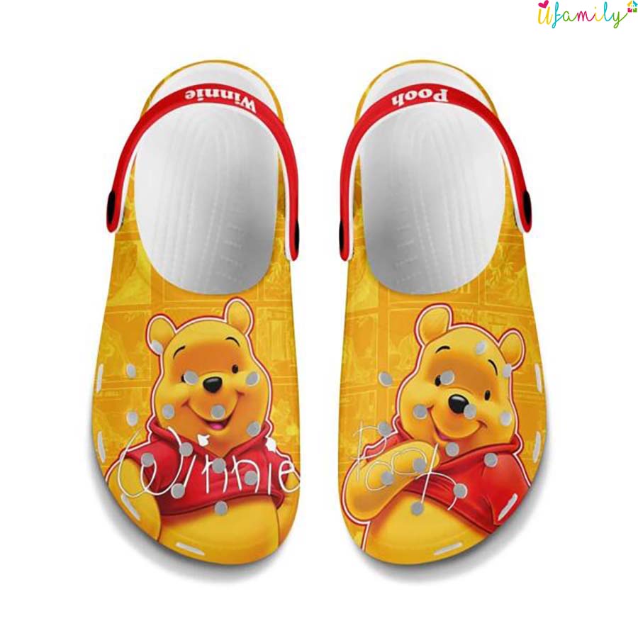 Disney Winnie Pooh Bear Crocs