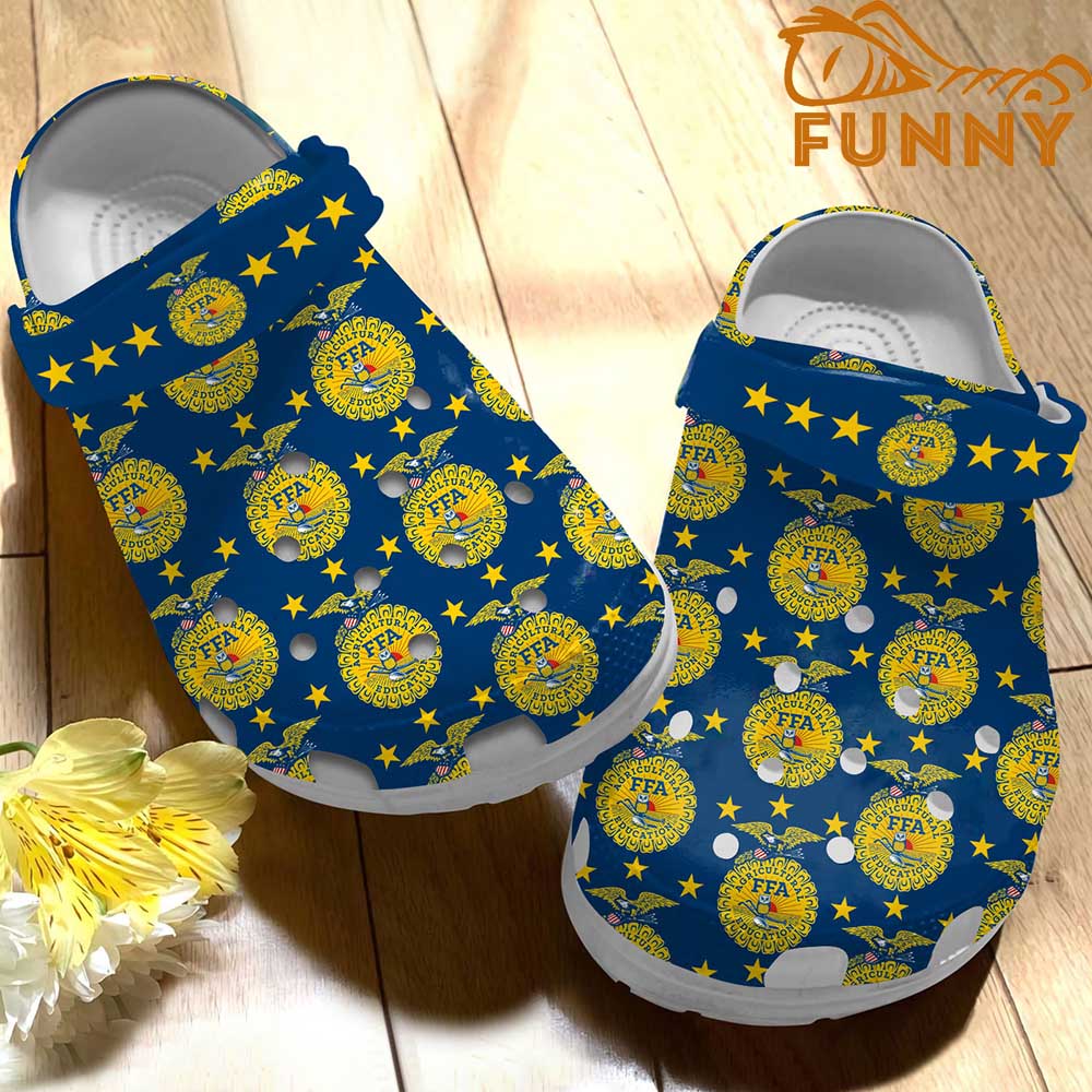 Order Now for Comfort and Style with Agriculture FFA Navy Crocs