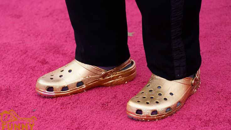 Crocs on the Red Carpet meme