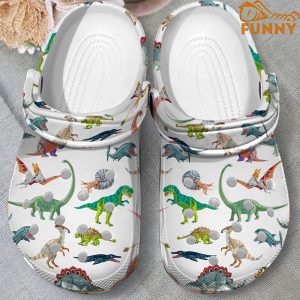 Adult Dinosaur Crocs