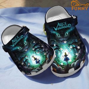 Alice In WonderLand Cat Crocs 1