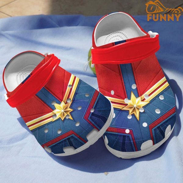 Beautiful Captain America Crocs