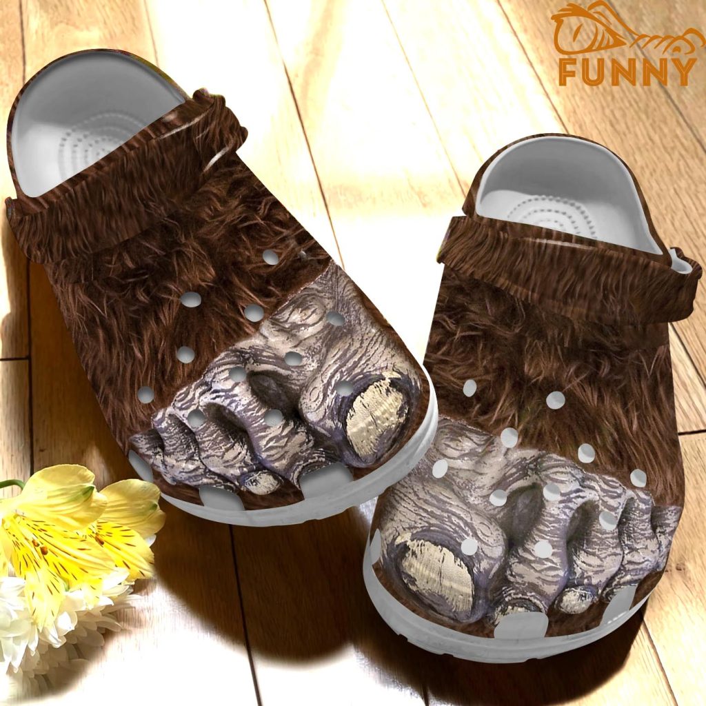 Bigfoot Crocs Classic Clog Shoes, Camping Gift Ideas