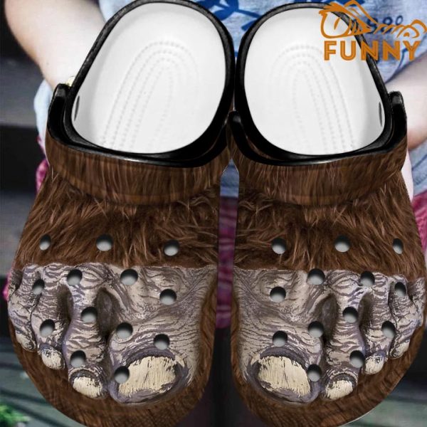 Bigfoot Crocs Classic Clog Shoes, Camping Gift Ideas
