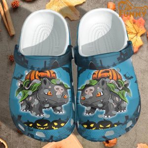 Bulbasaur Pokemon Crocs Clog Shoes