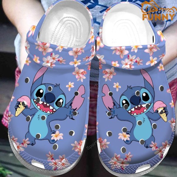 Cute Stitch Disney Crocs - Discover Comfort And Style Clog Shoes With ...