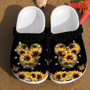Disney Mickey Sunflower Crocs