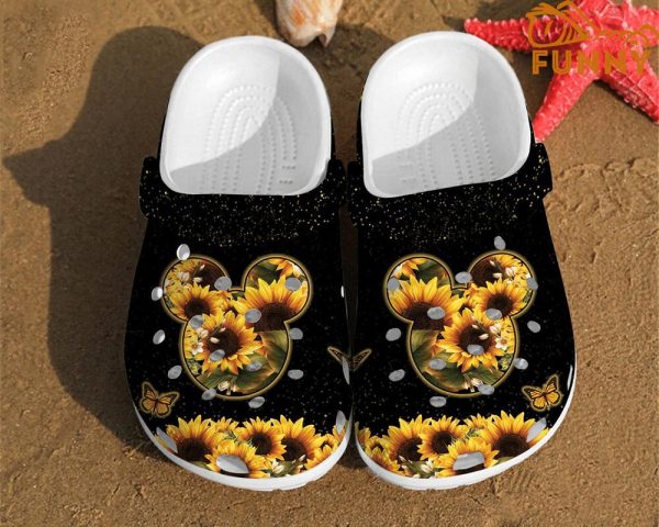 Disney Mickey Sunflower Crocs