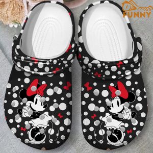 Disney Minnie Mouse Polka Dot Crocs