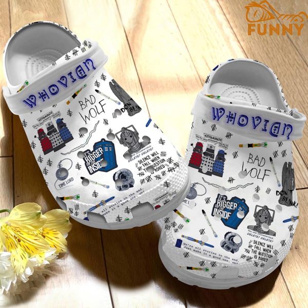 Doctor Who Crocs - Discover Comfort And Style Clog Shoes With Funny Crocs