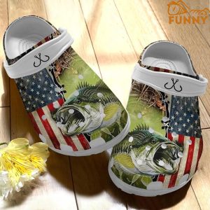 America Special Edition Fishing Crocs
