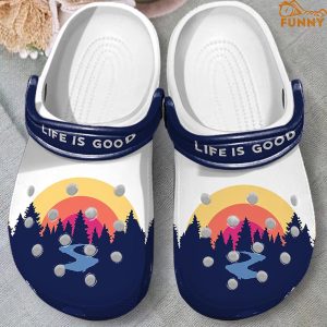 Forest Crocs Life is Good 5