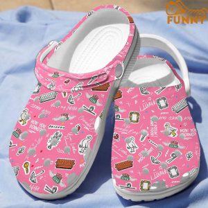 Friends Lobster Pink Crocs 3