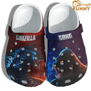 Funny Godzilla Kong Monster Crocs