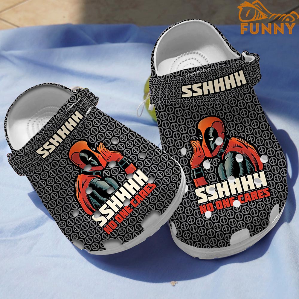 Funny Marvel Deadpool Crocs - Step into style with Funny Crocs
