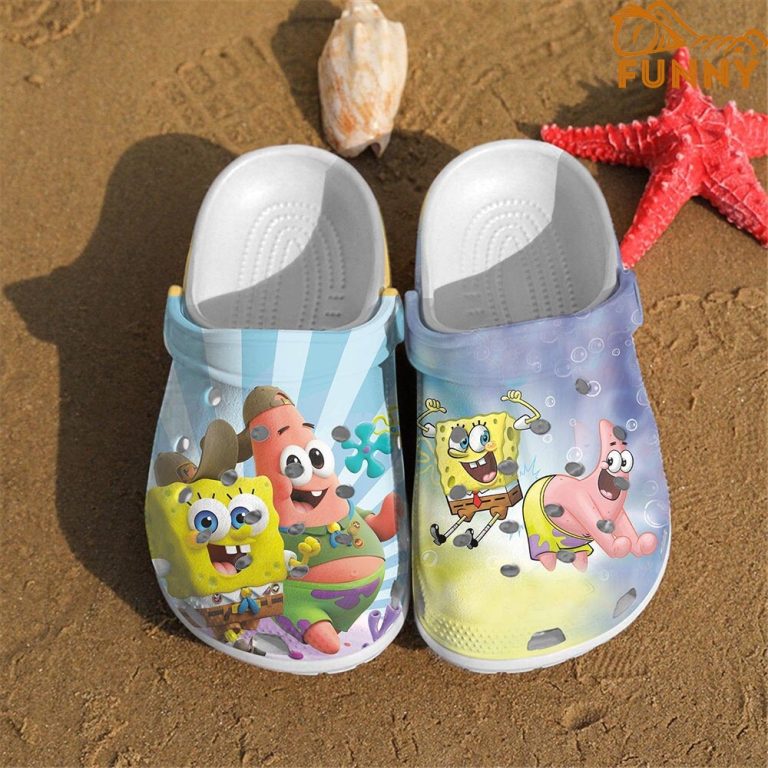 Funny SpongeBob Cartoon Crocs - Discover Comfort And Style Clog Shoes ...