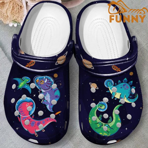 Galaxy Dinosaur Crocs - Discover Comfort And Style Clog Shoes With ...