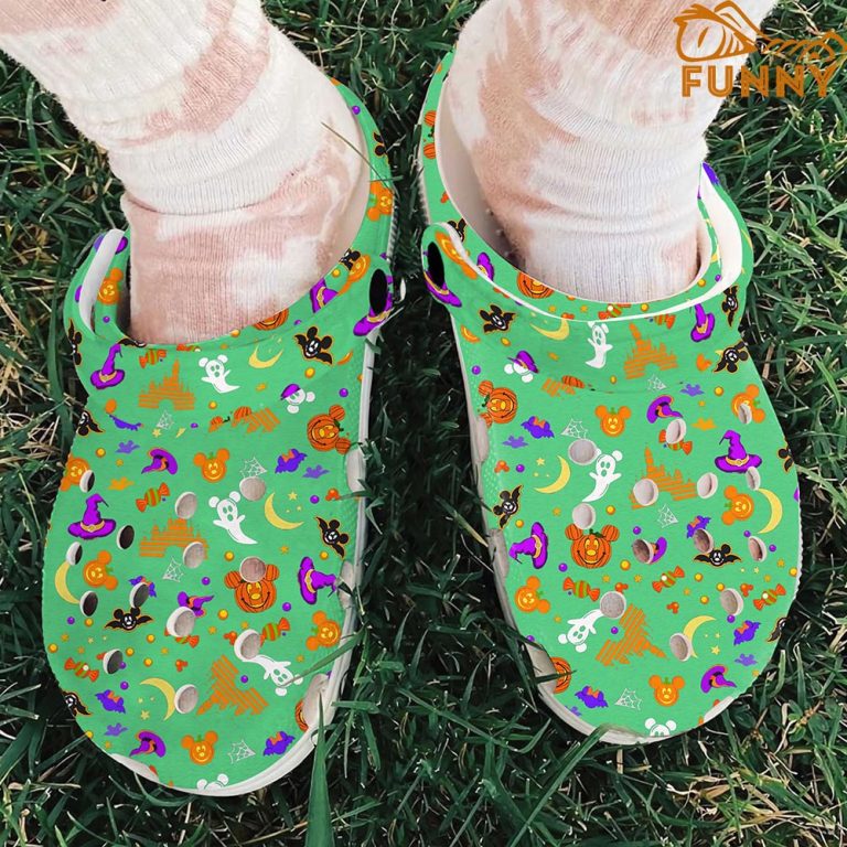 Halloween Green Disney Crocs Discover Comfort And Style Clog Shoes