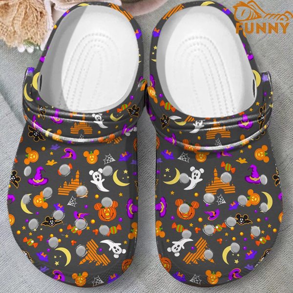 Halloween Light Black Disney Crocs