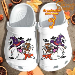Personalized Angry Shark Crocs Cosplay Halloween Ghost