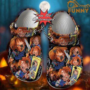 Personalized Chucky Horror Crocs Halloween