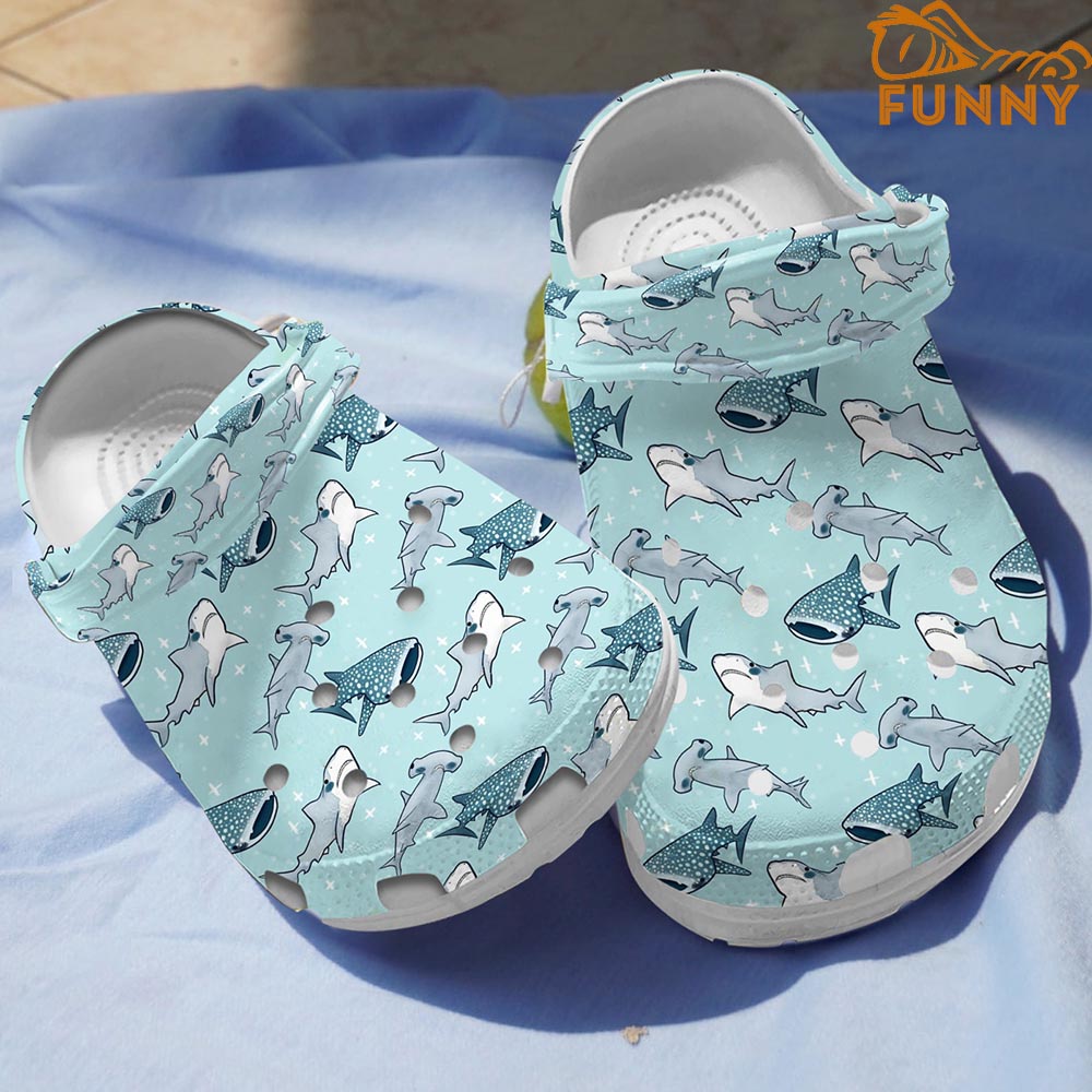 Hammer Shark Fishing Crocs - Discover Comfort And Style Clog Shoes With  Funny Crocs