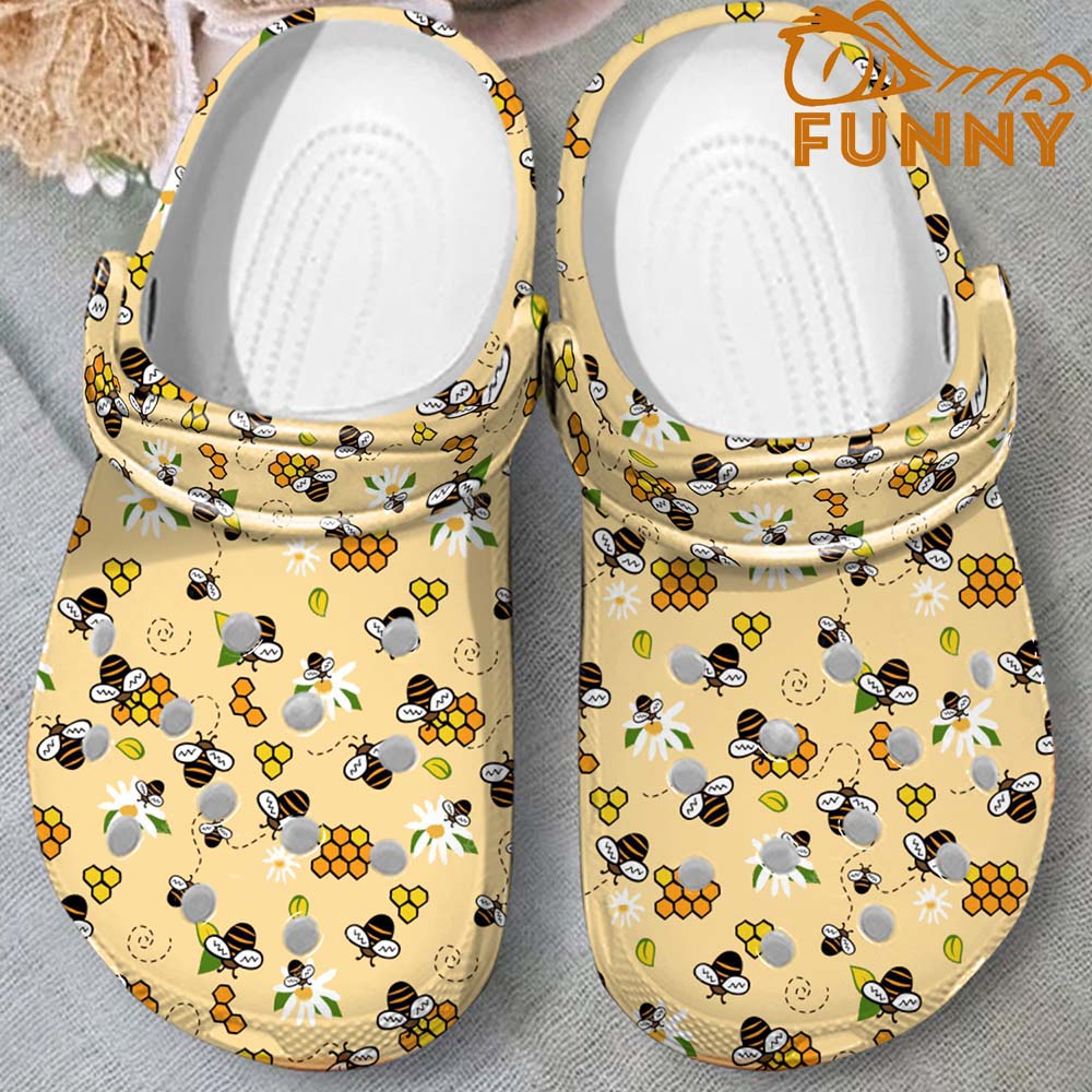 Happy Bee Crocs
