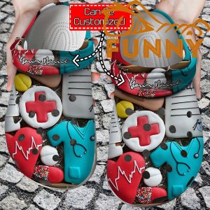 Heart Love Doctor Nurse Crocs Classic Clog