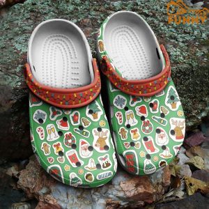 Merry Christmas Pattern Crocs
