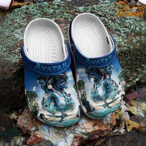 Movie Avatar The Way of Water Blue Crocs 3