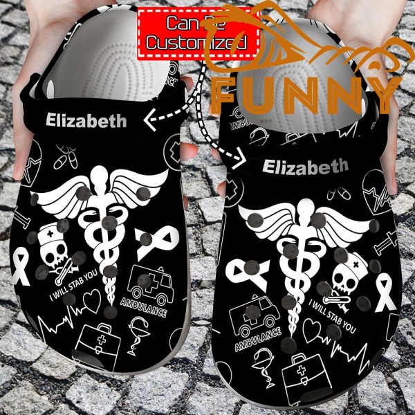 Nurse Custom Crocs With Name - Discover Comfort And Style Clog Shoes ...