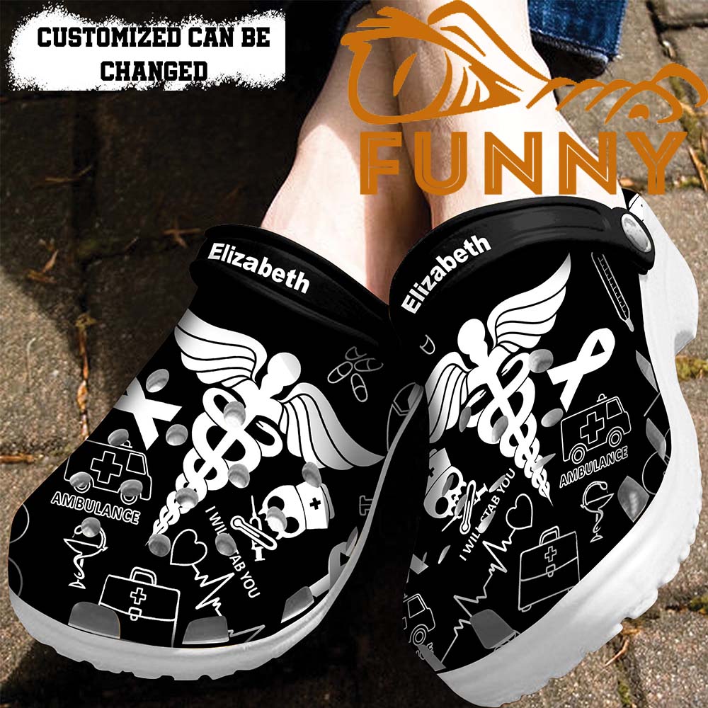 Nurse Custom Crocs With Name - Discover Comfort And Style Clog Shoes ...