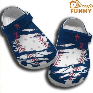 Personalized Baseball Number Player Crocs Crocband Clogs