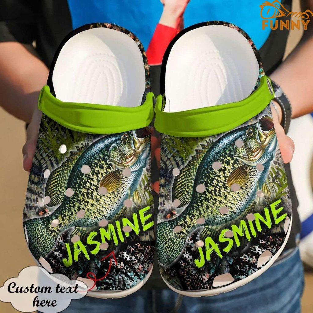 Personalized Fishing Crocs