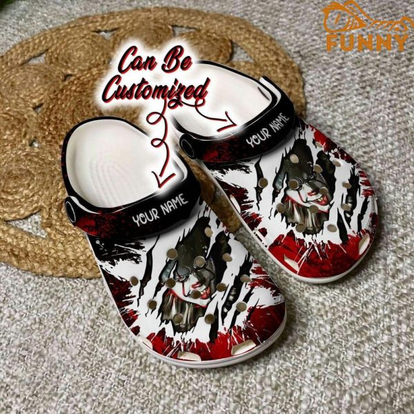 Personalized IT Pennywise Crocs Halloween