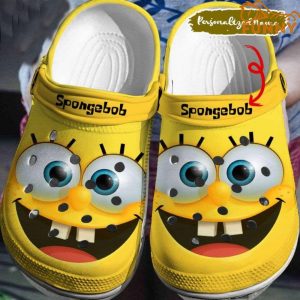 Personalized Spongebob Crocs