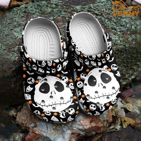 Pumpkin King Jack Skellington Crocs