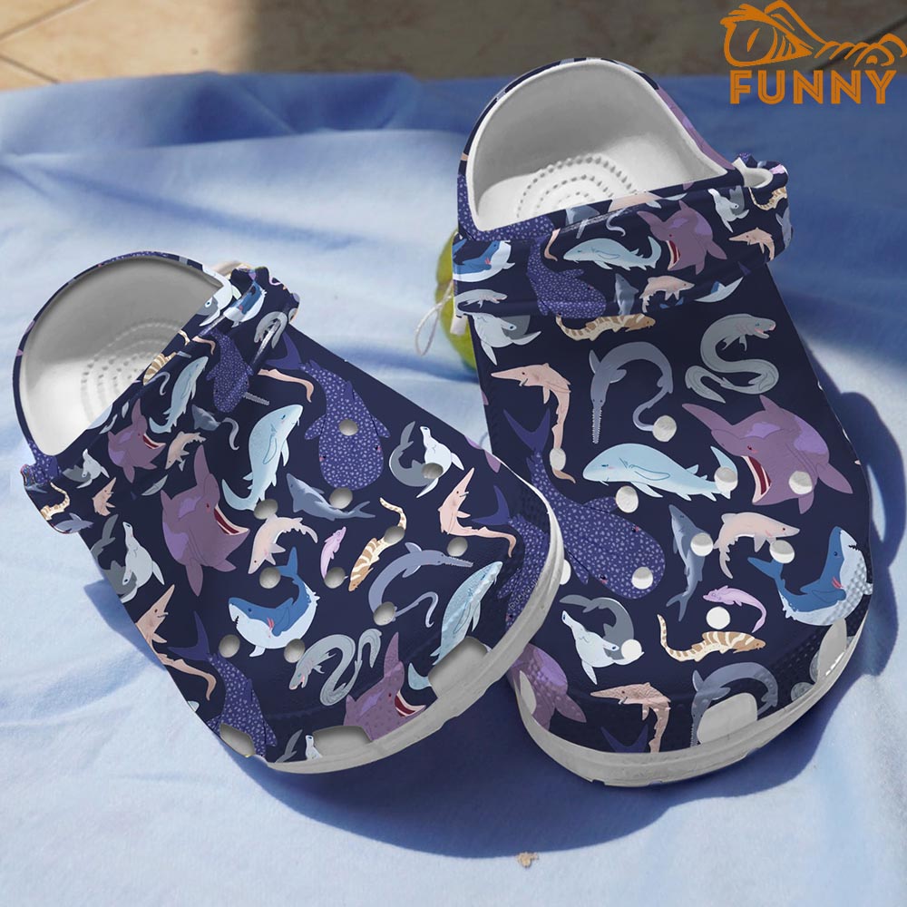 Shark Collection Fishing Crocs - Discover Comfort And Style Clog Shoes With  Funny Crocs