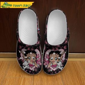 Betty Boop With Puppy Dog Crocs