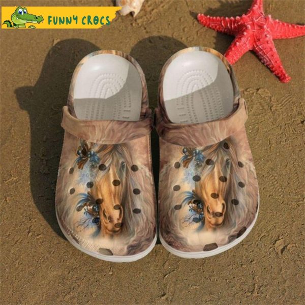 Brown Horse Crocs