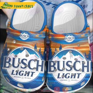 Busch Light Crocs Clog Shoes